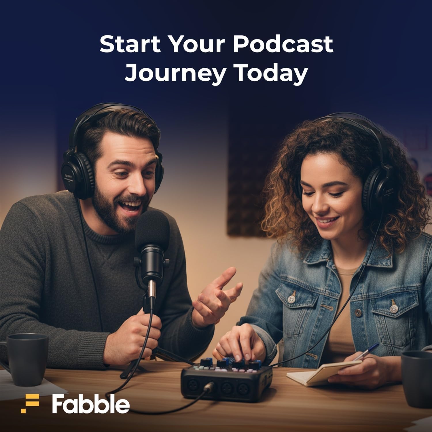 Zoom PodTrak P4next Podcast Recorder Bundle with 2x Zoom ZDM-1 Podcast Microphone Packs, Including Headphones, Windscreens, XLR Cables, 2× 64GB Memory Cards, and 4× AA Batteries & White Charger