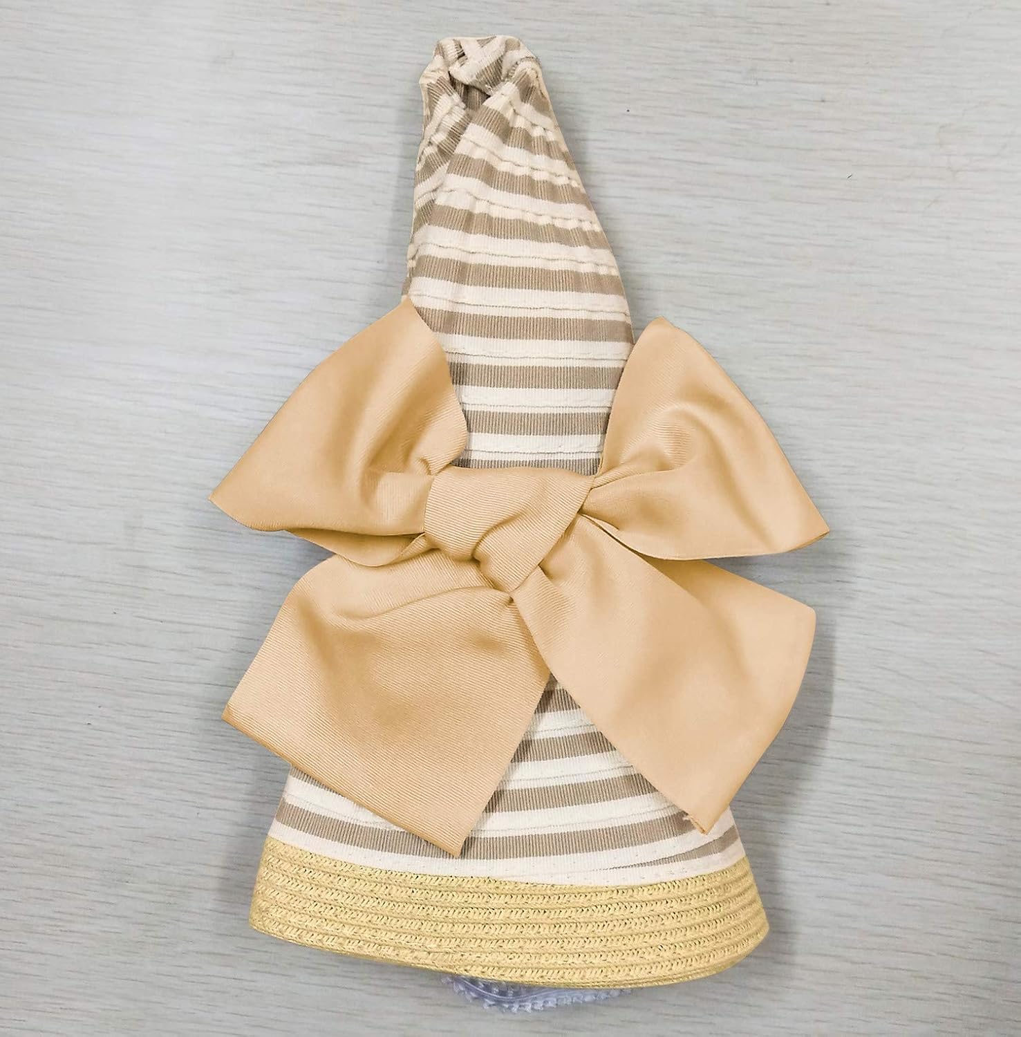 Connectyle Kids Floppy Beach Sun Hat with Bowknot Girls Foldable Wide Brim Hat