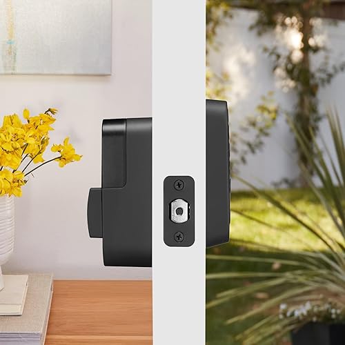 Miniatura 7 de Yale Security Assure Lock 2 - Cerradura inteligente de puerta de entrada con llave de gamuza negra con teclado conectado Wi-Fi para entrada de