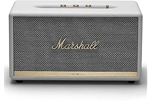 Marshall Stanmore II Wireless Bluetooth Speaker - White (Renewed)