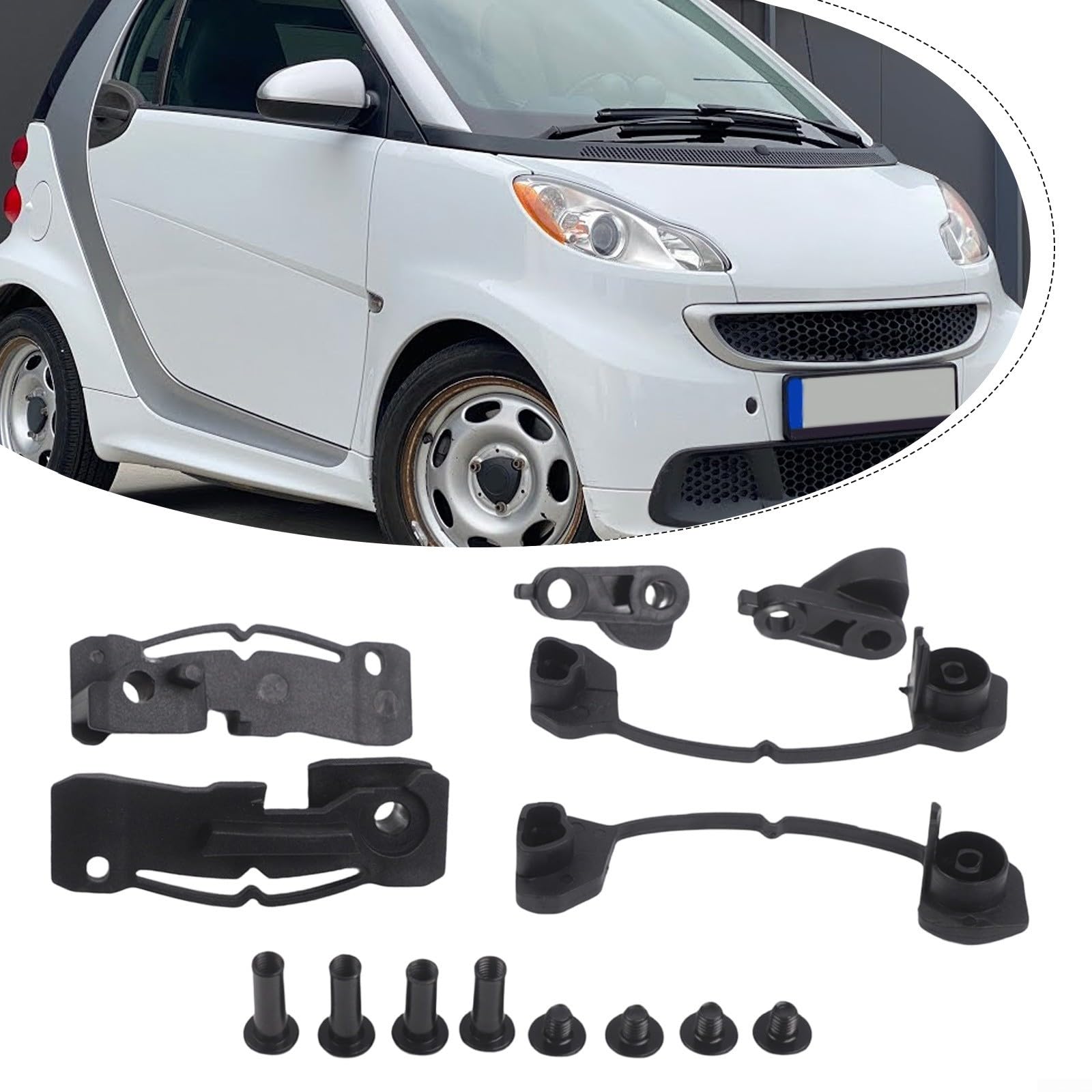 für CABRIO Schiebedach Reparaturset AP364042 1-teilig Kunststoff für Smart Fortwo W451 für BAUJAHR 2006-2014 Robuster Ersatz Einfache Installation