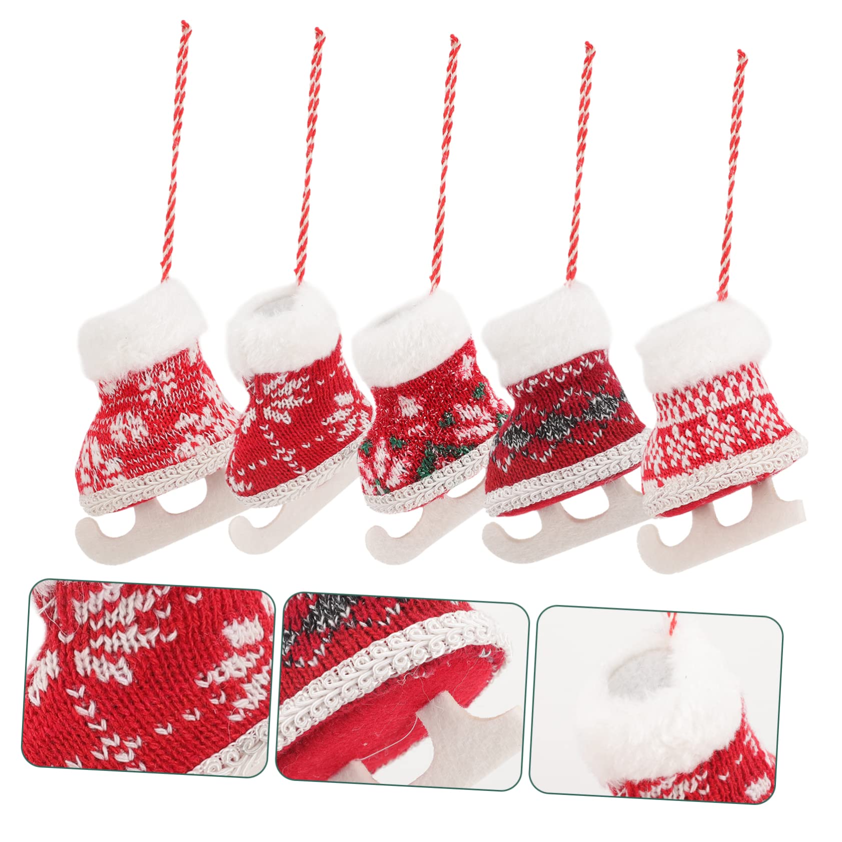 Alipis 15 Pièces Pendentif Arbre De Noël Décor De Fête De Noël Étiquettes De De Décor d'arbre De e Suspendu Décor Guirlande De d'e De