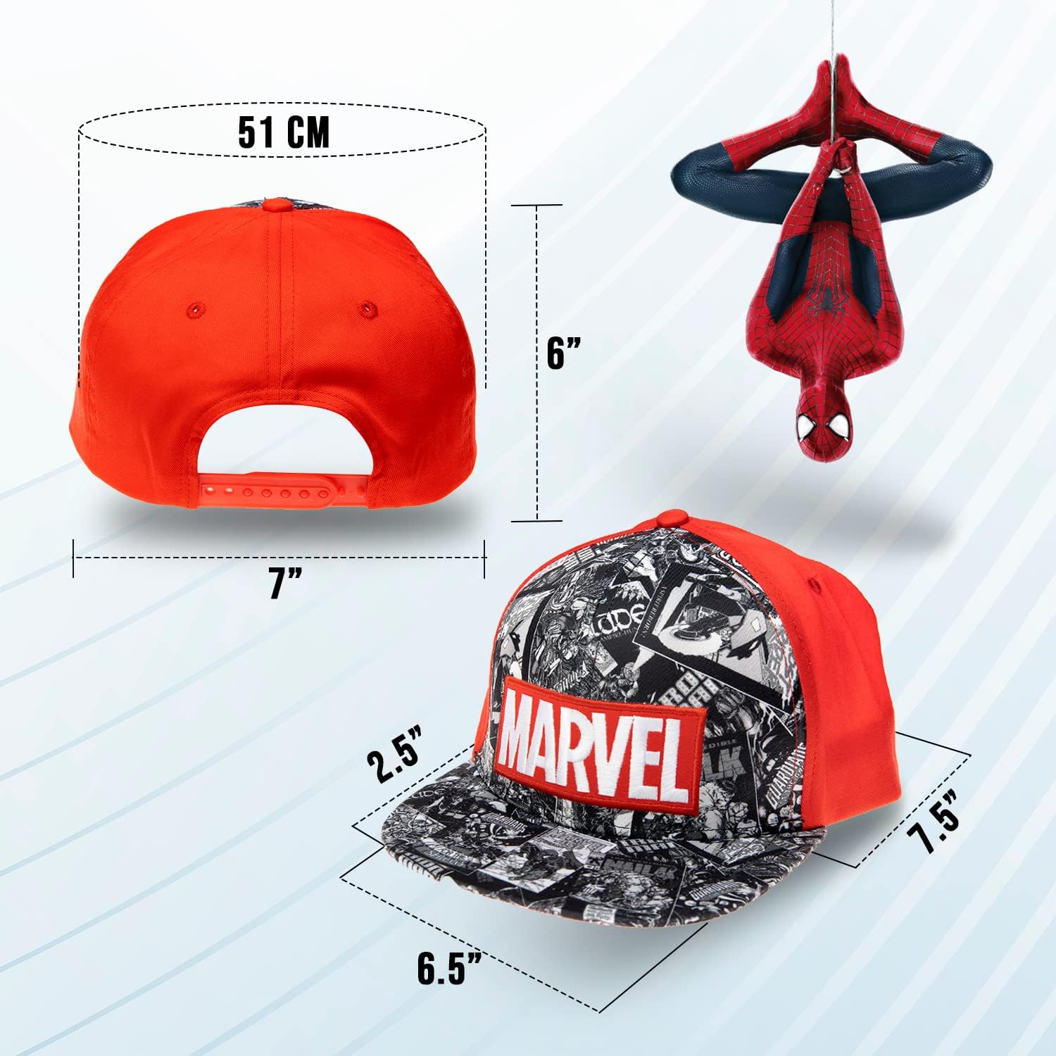 Marvel Avengers Baseball Cap, One Size Baseball hat for Men, Comfortable Hat, Avengers Gift for Men, Mens Merchandise - Image 3
