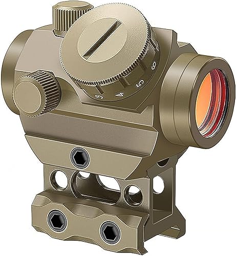 Miniatura 11 de Beileshi - Mira de punto rojo, mira de punto rojo compacta de 4 MOA para rifle con soporte de alza de 1 pulgada