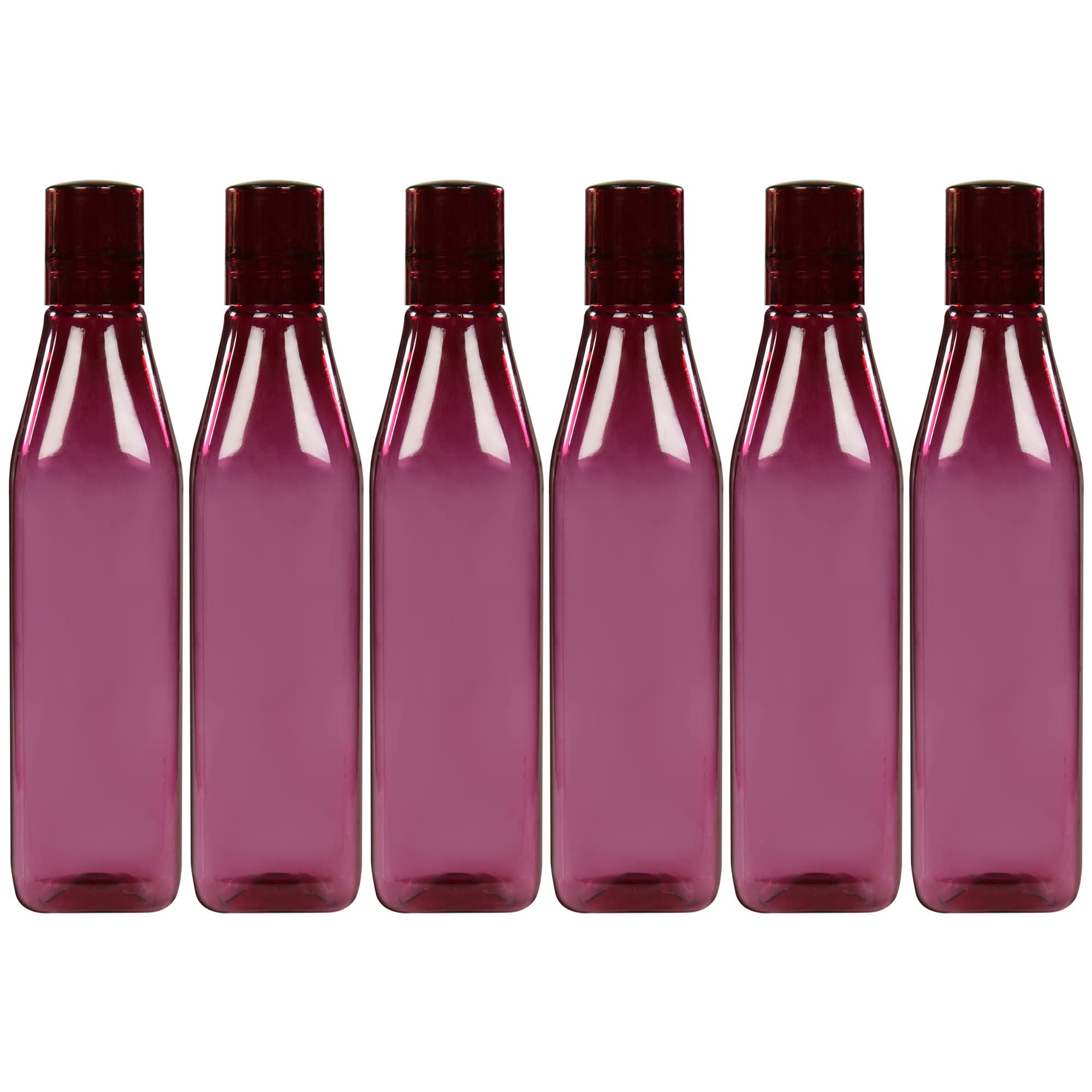 PEARLPET Congo BPA-free Plastic Water Bottle Set of 6 Pcs, Each 1000ml, Wine (B0C4377793) Amazon Price History, Amazon Price Tracker