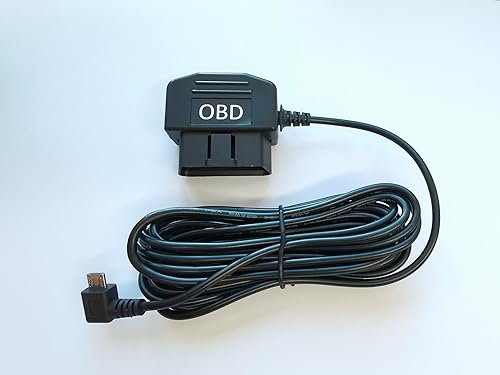 Miniatura 2 de Tracki Cable de cableado OBD a Micro USB – Se utiliza para rastreador GPS Engánchate a un coche o un camión – Entrada de 12 V – Se puede utilizar