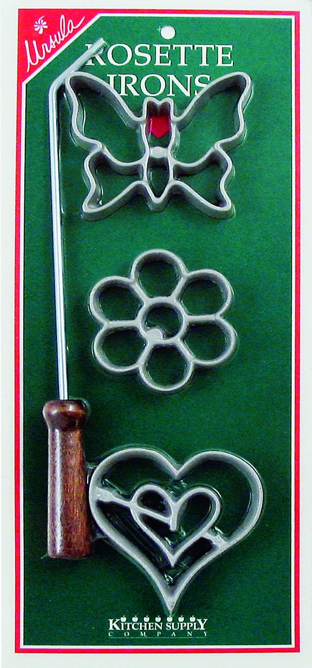 Kitchen Supply Rosette Iron Set, Heartland