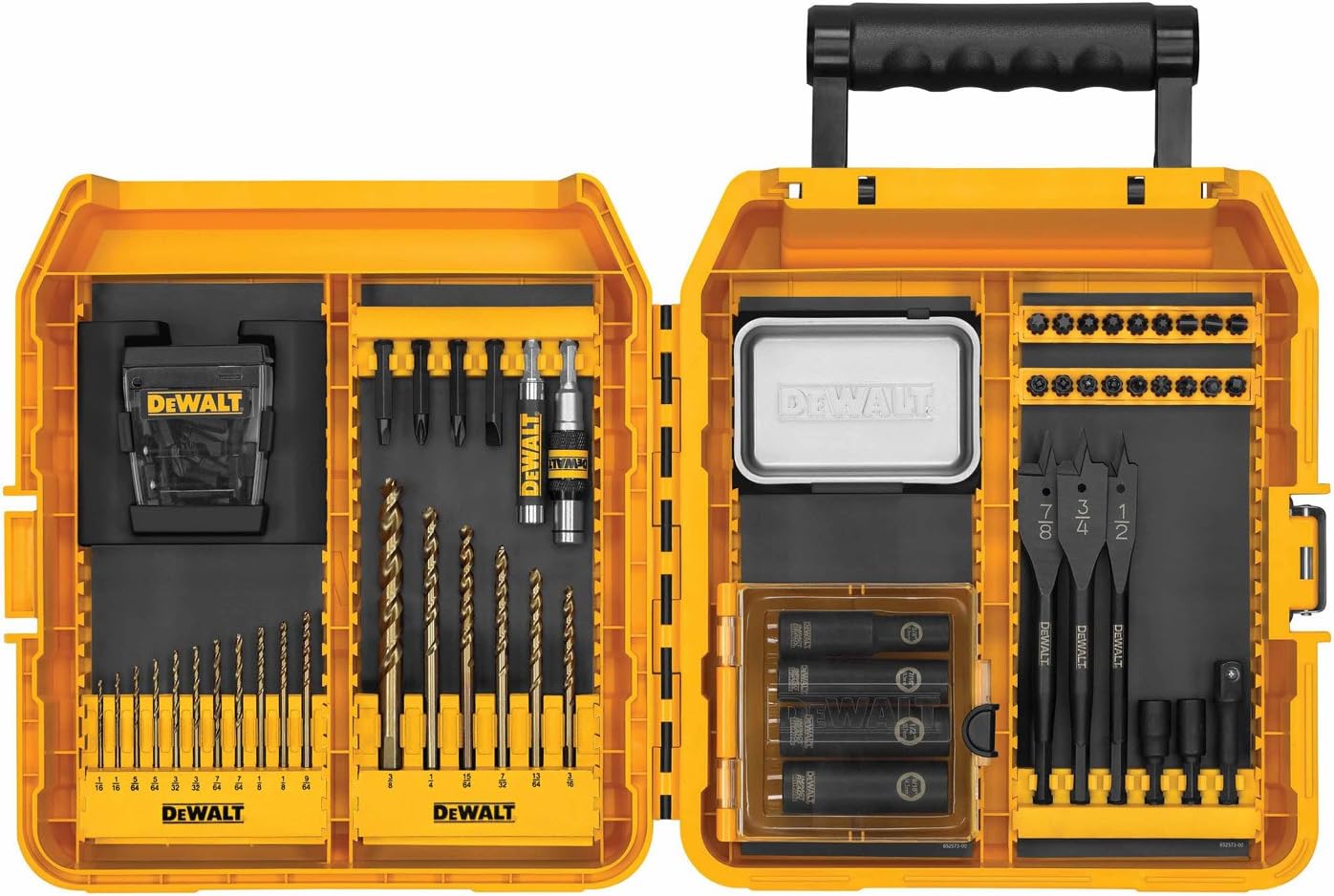 DEWALT Driver/Drill Bit Set with Carry Case, 65-Piece (DW2583)