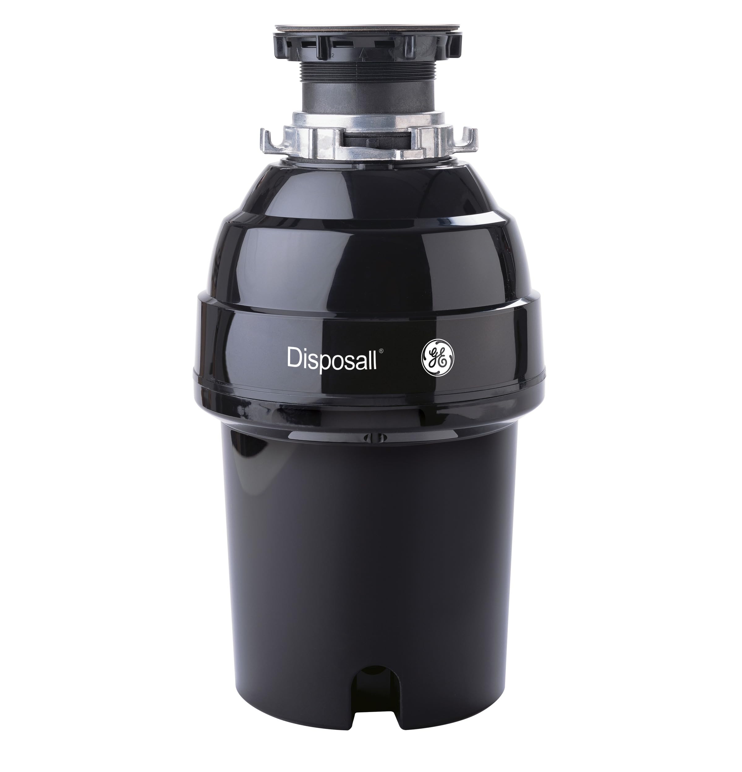 GE Disposall Continuous Feed 1 Horsepower Motor Garbage Disposer, Good for Grinding: Cooked Meat, Beans, & Seeds, Easy Install Kit, Non-Corded, Recommended Families of 4 or More, GFC1020N | Continuous Feed, Jam Resistant Technology, Quiet Motor, Easy Install, Anti-Clog Drain Boost, 10-Year Limited Warranty