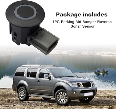 FZJDSD Rear PDC Bumper Backup Parking Sensor Compatible with Nissan Pathfinder 2013-2017 Infiniti QX60 2013-2015 JX35 2013 Replace 25994-3JA0C 259943JA0B 259943 259943TA2E 259944AM0A