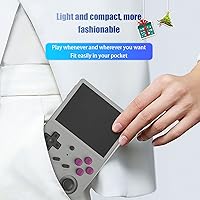 Vista 3 de Sistema de juego portátil retro Linux RG3566 pantalla IPS de 3.5 pulgadas, RG353VS con tarjeta TF de 64G preinstalada con 4452 juegos, compatible