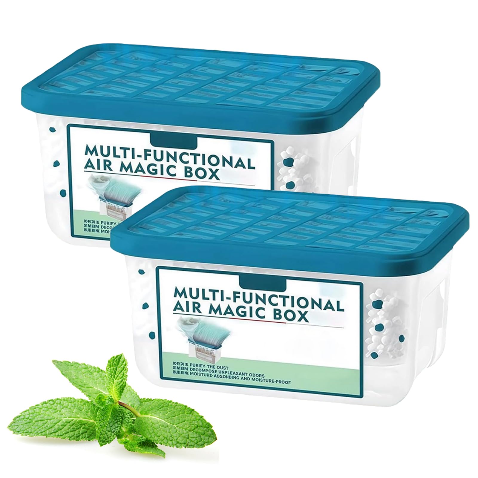 Caja mágica para eliminar el polvo en interiores, caja mágica multifuncional para purificación de aire, recolección automática de polvo y fórmula de extracto de plantas, frescura duradera para el — view 12