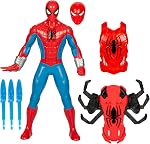 Marvel Spider-Man Thwip Blast Spider-Man Action Figure with Accessories, 11-Inch-Scale (27cm) Super Hero Toys for Kids Ages 4 and Up