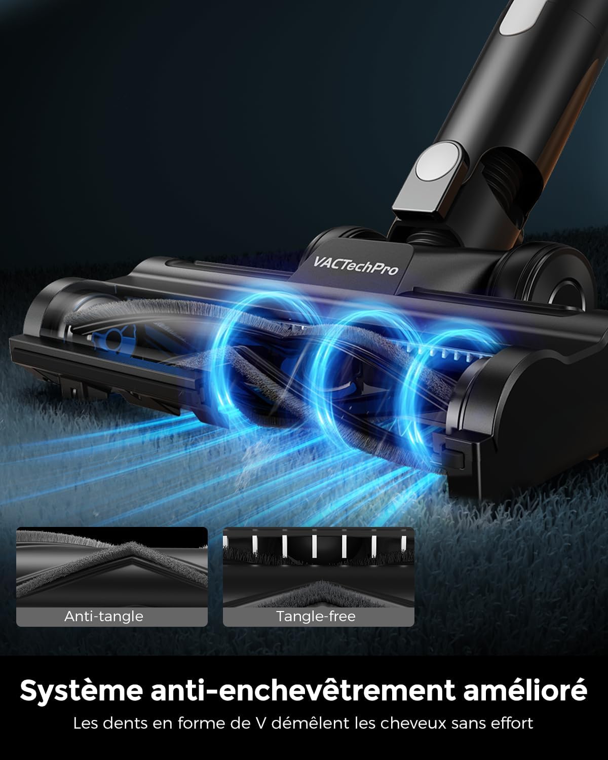 aspirateur balai sans fil – vue détaillée