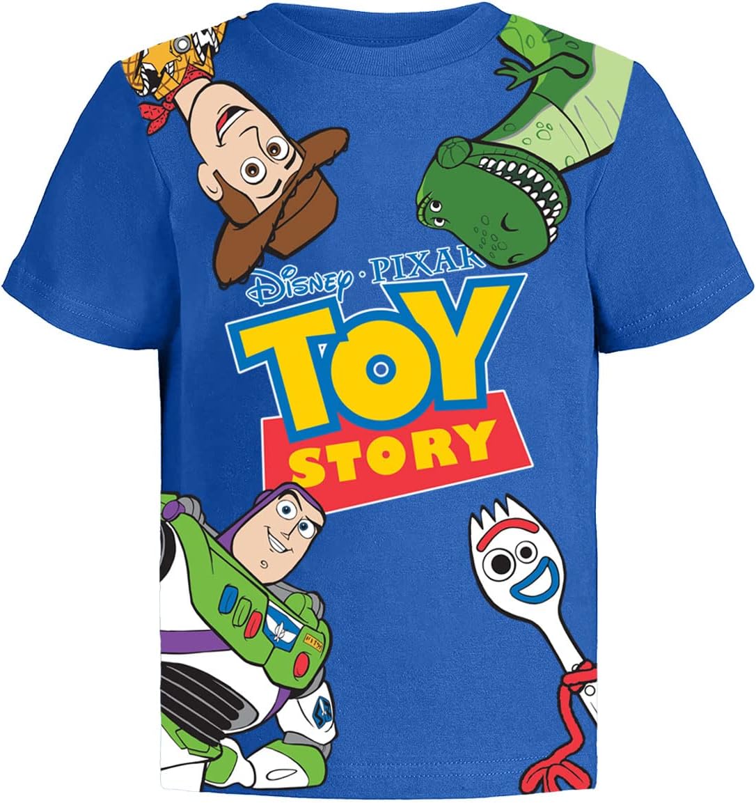 Toy Story Pixar T-Shirt (Sets) Woody Buzz Lightyear Jessie Rex Hamm MrPotato Forky Slinky Dog Toddler/Birthday Kids Clothes - Image 5