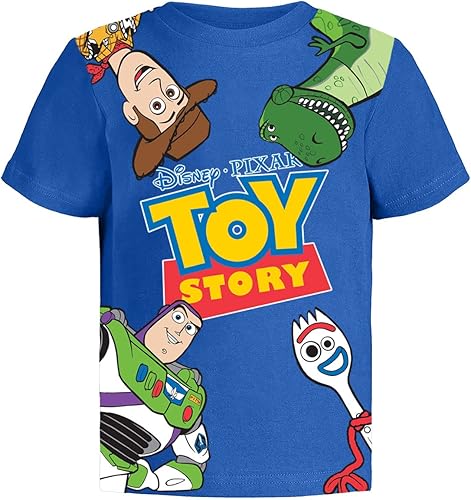 Miniatura 5 de Camiseta Toy Story Pixar (Sets) Woody Buzz Lightyear Jessie Rex Hamm MrPotato Forky Slinky Dog Ropa para Niños PequeñosRopa para Cumpleaños