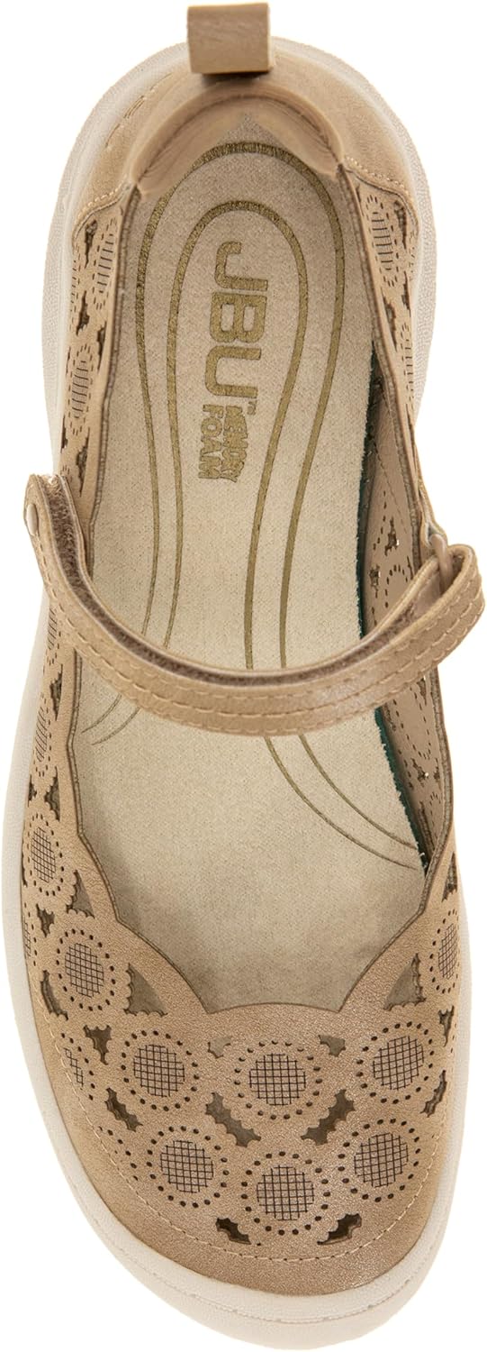 JBU Anne Women's Comfort Casual Classic Mary Jane Flats Fashion Shoes - Image 5