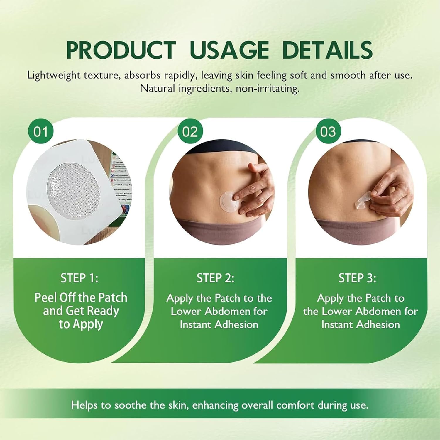Moringa Patch,10-in-1 Nano Microdarts Patch, 2026 New Moringa Patche, Natural Skin Patches for Women and Men - Gentle Formula for All Ski (3 Boxes)