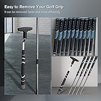 Vista 6 de Golf Grip Removal Tool, V-Groove Grip Remover Saver 11" for Standard Length Swinging Grips Golf Grip Kit Golf Tools Golf Supplies Golf Grip Tool