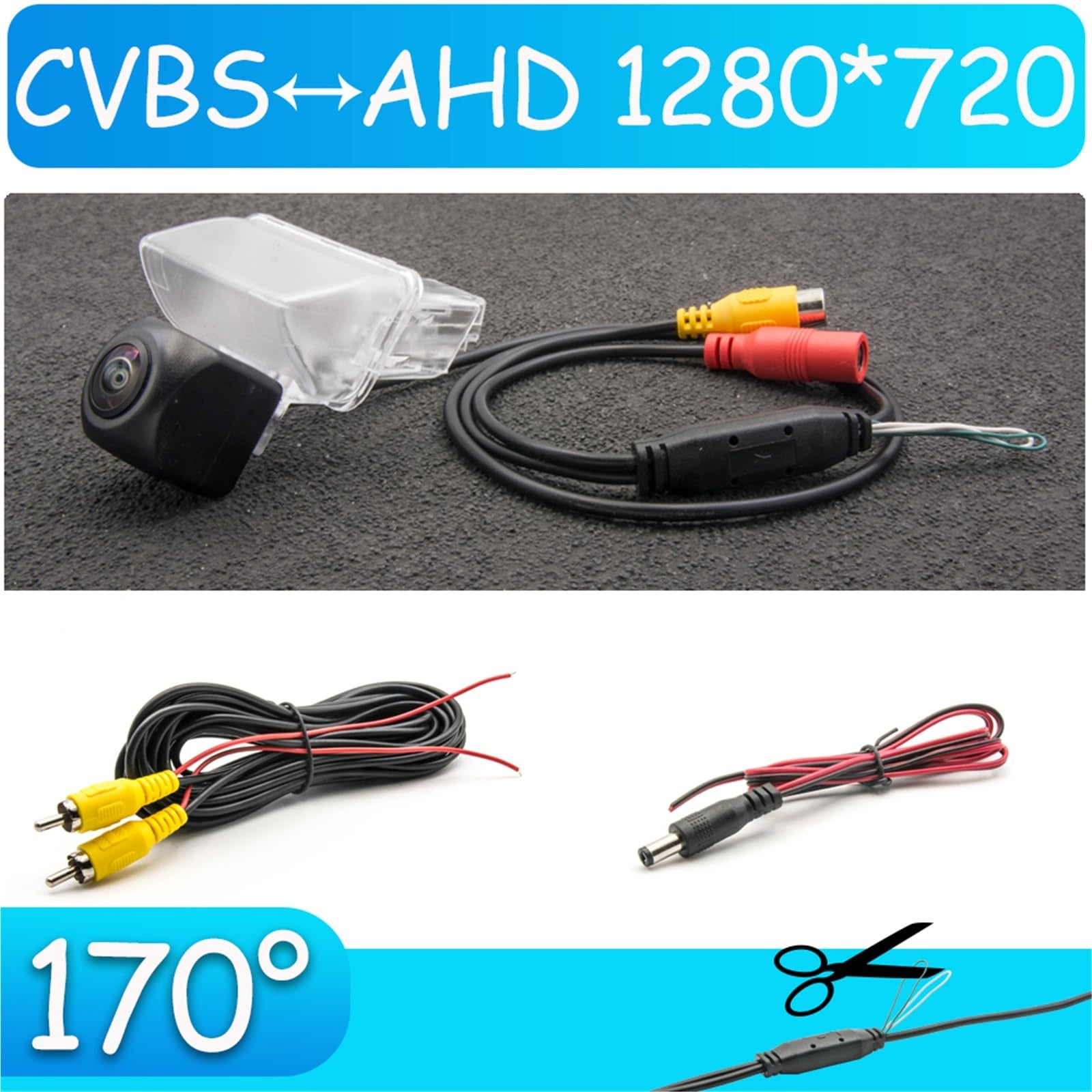 Telecamera Backup CCD AHD Telecamera Posteriore Per Citroen Per C3 Per Picasso MK1 2002-2009 Per Berlingo MK2 2008-2017 Per C5 2001-2007
