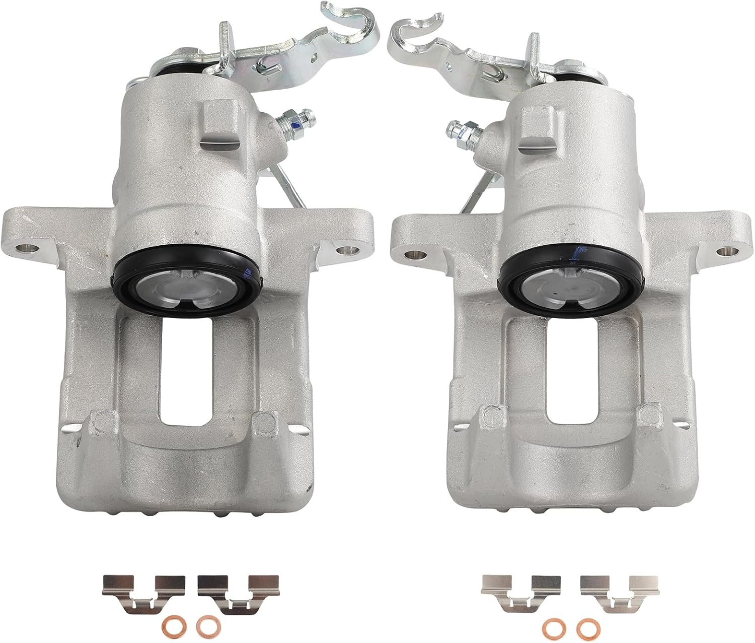 ECCPP Disc Brake Calipers Assembly 343644 343645 Replacement For A3 2010-2013,For Beetle 2014-2015,For Eos 2011-2015,For Golf 2011,For Jetta 2012-2015 - Rear Left and Right