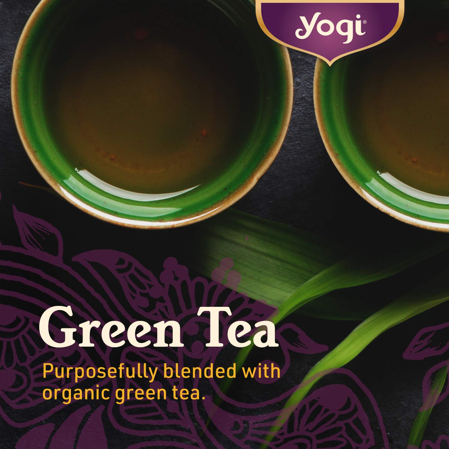 Yogi Tea - Green Tea Kombucha (6 Pack) - Supplies Antioxidants - 96 Tea Bags : Grocery & Gourmet Food