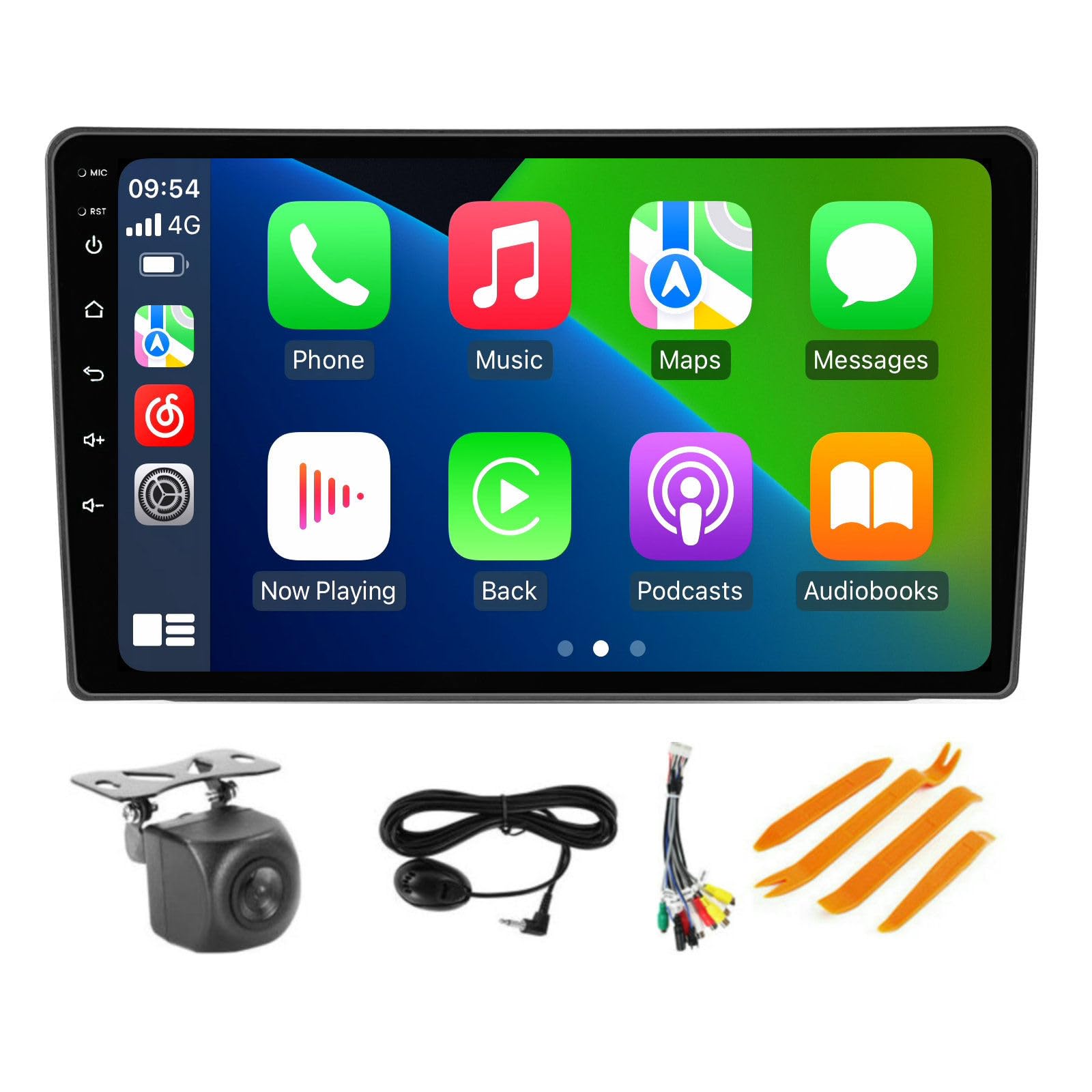 for 2012-2015 Chevrolet Captiva Head Unit - 2+32GB 10.1" IPS Touch Screen Upgrade Stereo GPS Navigation Dash Kit with Car-Play & Android Auto/SWC/FM/