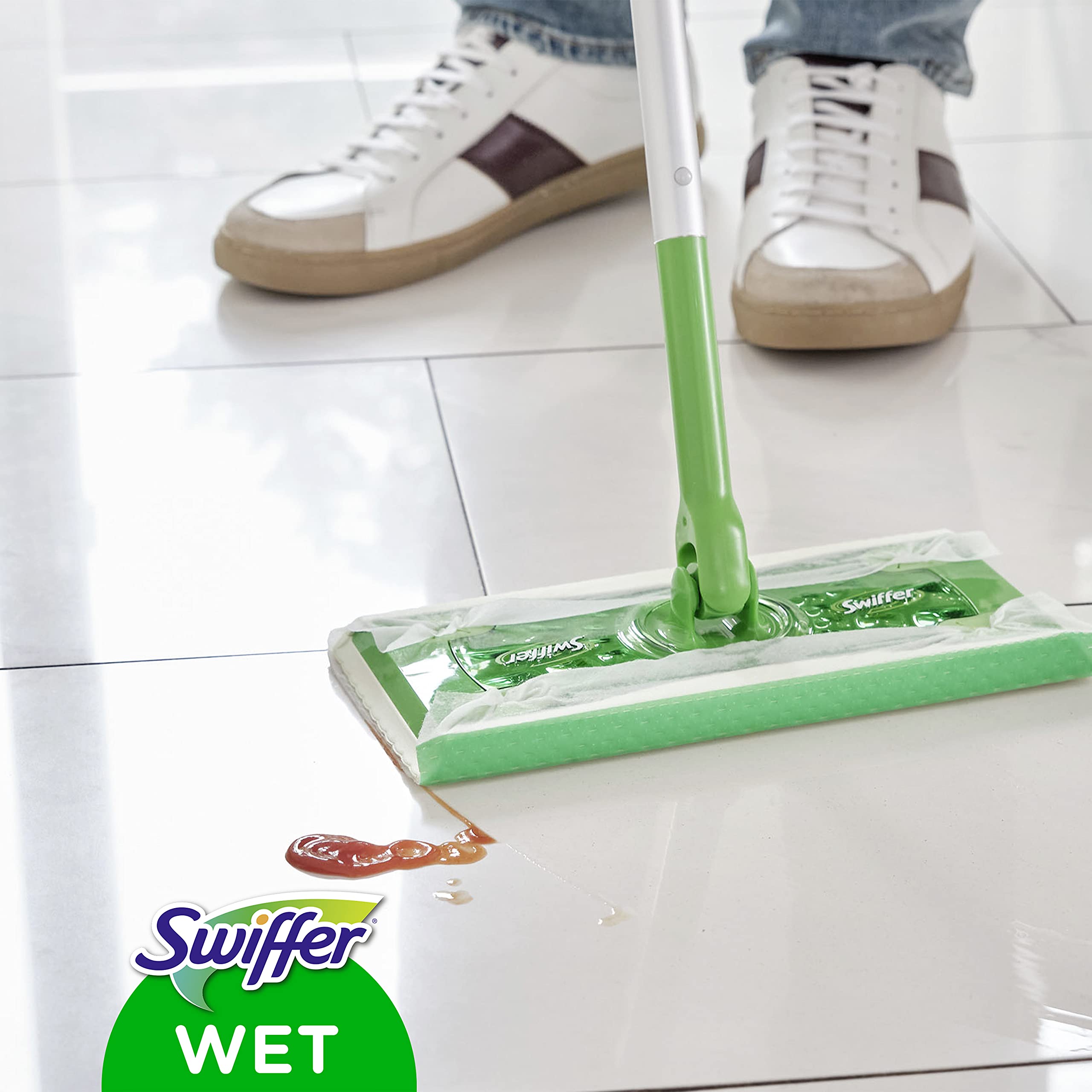 Ancienne version - swiffer - Lingettes Humides pour Sols x 12 - 4 Boites (48 lingettes