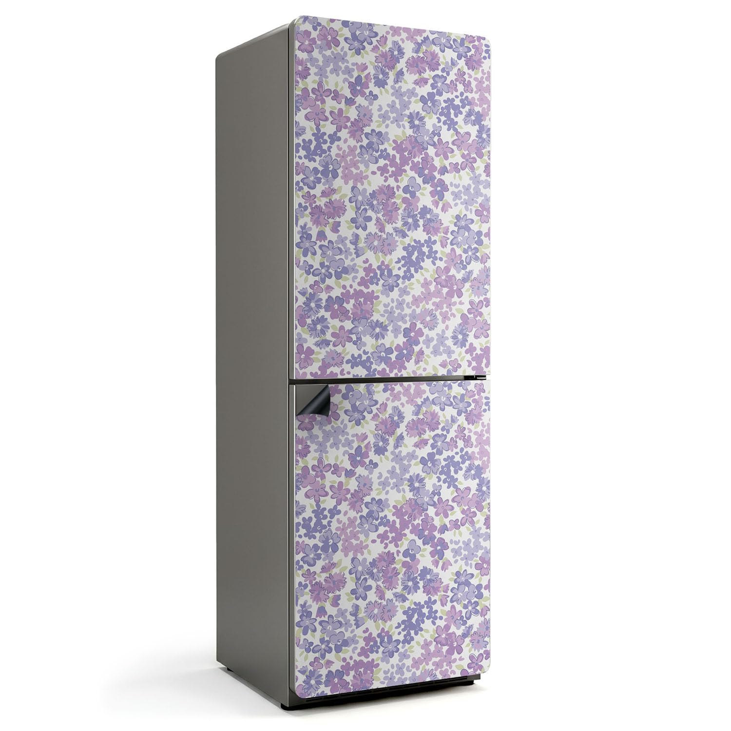 Tapis magnétique floral pour une cuisine au style pastel et nettoyage facile