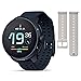 SUUNTO Race GPS Sports Watch, 1.43' AMOLED Touchscreen w/Crown Button Midnight & SUUNTO 22 ATH6 Silicone Strap Powder Gray S+M
