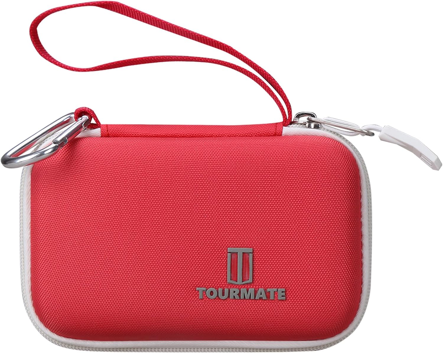 Tourmate Hard Case Replacement for Winning Moves RACK-O, Retro package Card Game (Case Only) (Red + White)
