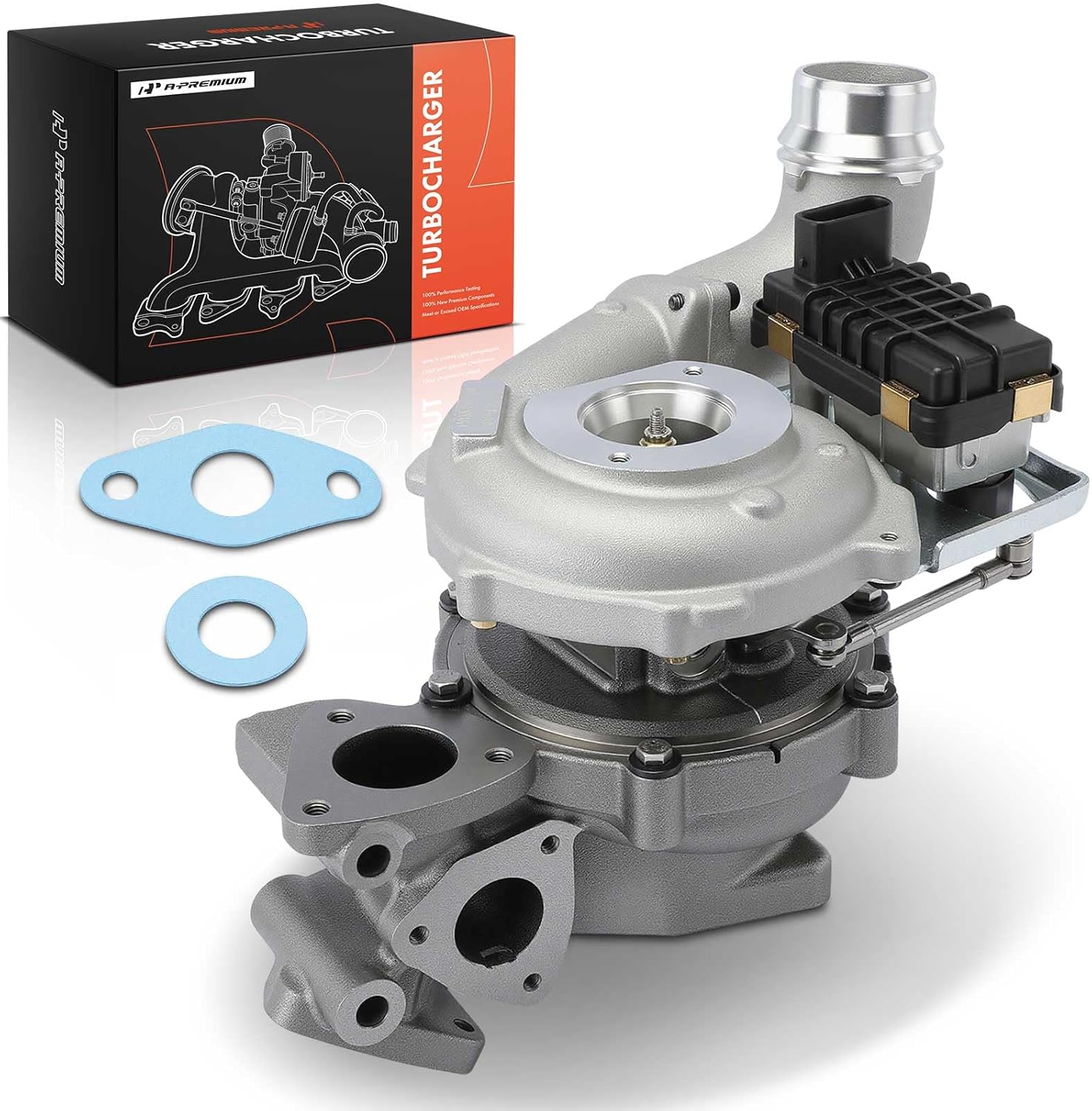 A-Premium GTB2056VKL Complete Turbocharger Turbo Kit Compatible with Jeep & Ram Models - 1500 2014-2018, Grand Cherokee 2014-2019, 3.0L