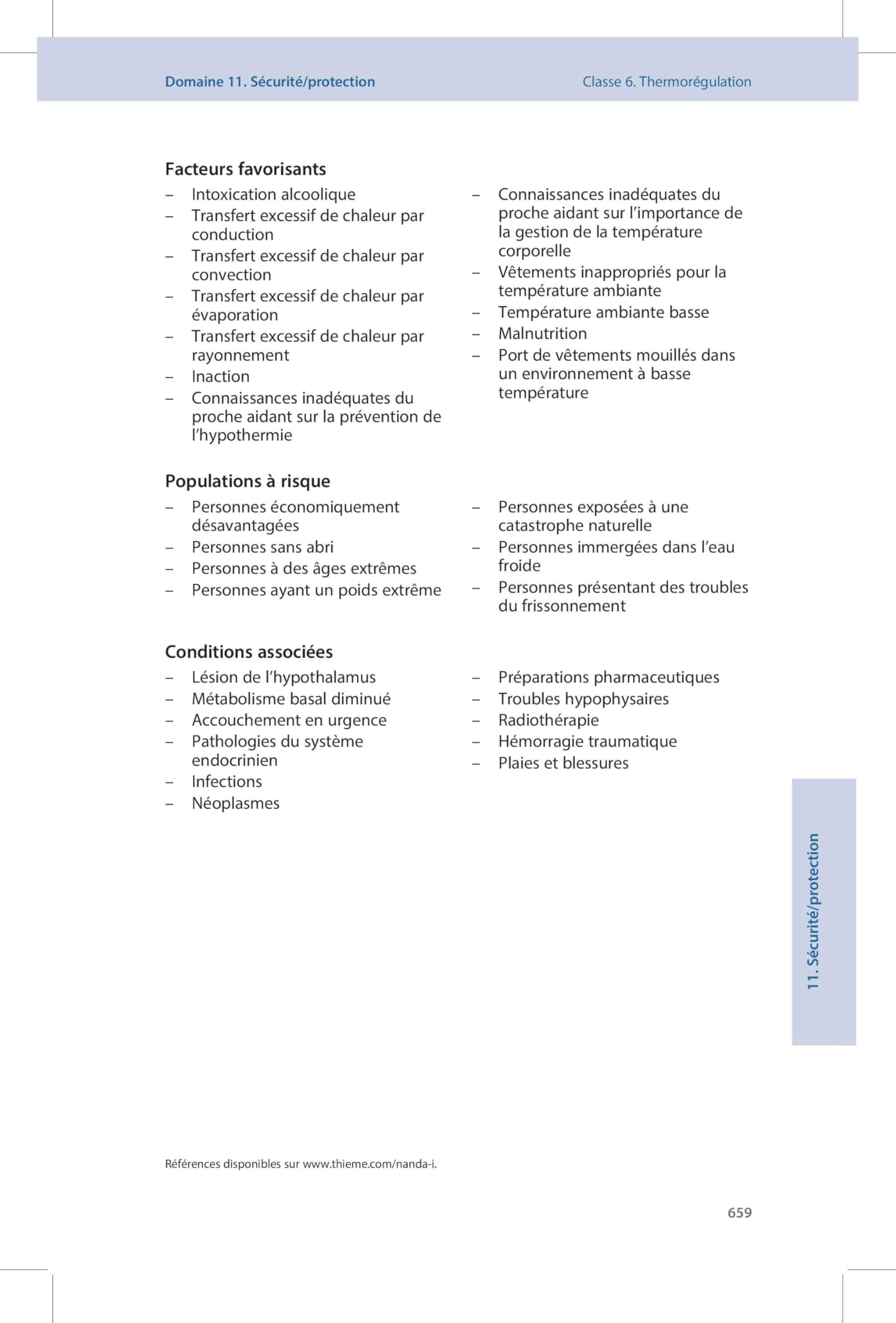 Diagnostics infirmiers 2024-2026: Définitions et classification