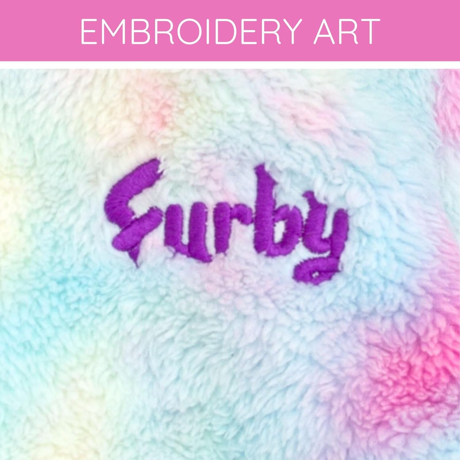 Furby Hasbro Girls Cosplay Pullover Hoodie Cozy Sherpa Toddler to Big Kid Sizes (4T - 14-16)