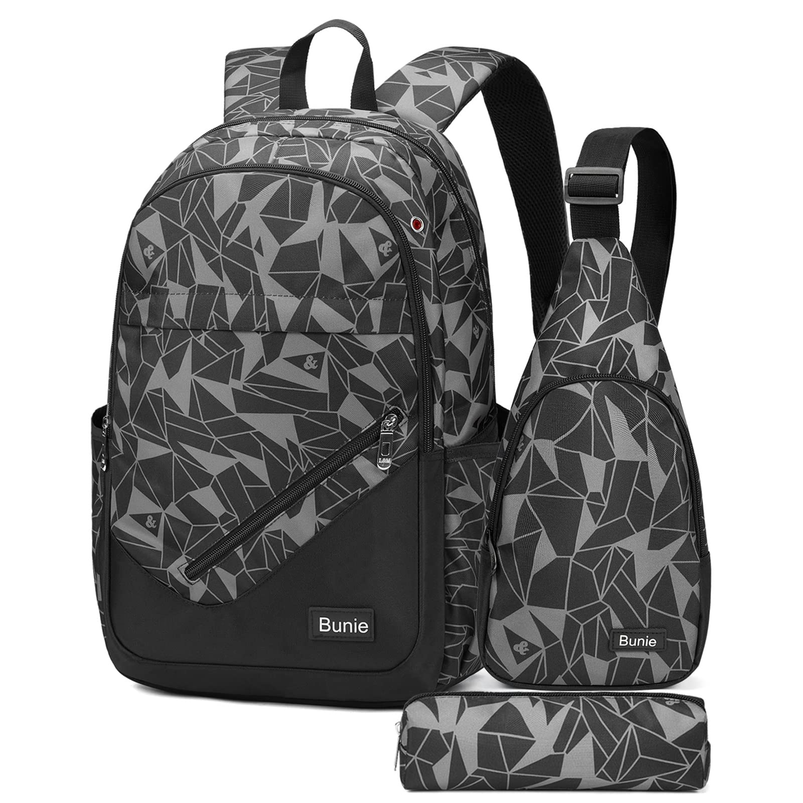 bunie Bolso Mochilas Escolares Adolescentes para Escuela Intermedia Mochila Escolar Niño y Niñas 8 10 12 14 16 18 Años Juveniles Grandes Colegio Instituto Bolsas Escolares
