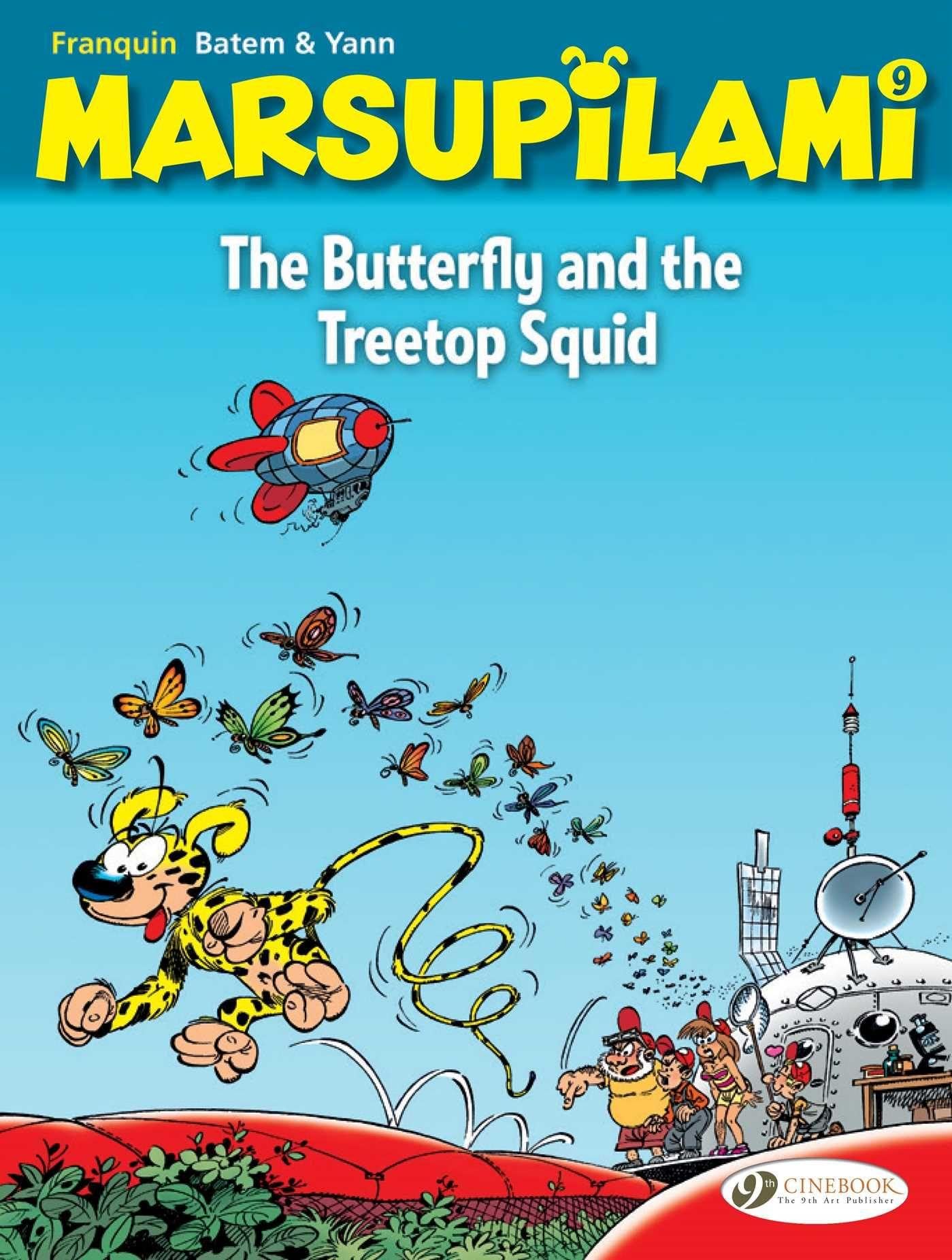 Marsupilami Vol. 9: The Butterfly and the Treetop Squid by Franquin PAPERBACK