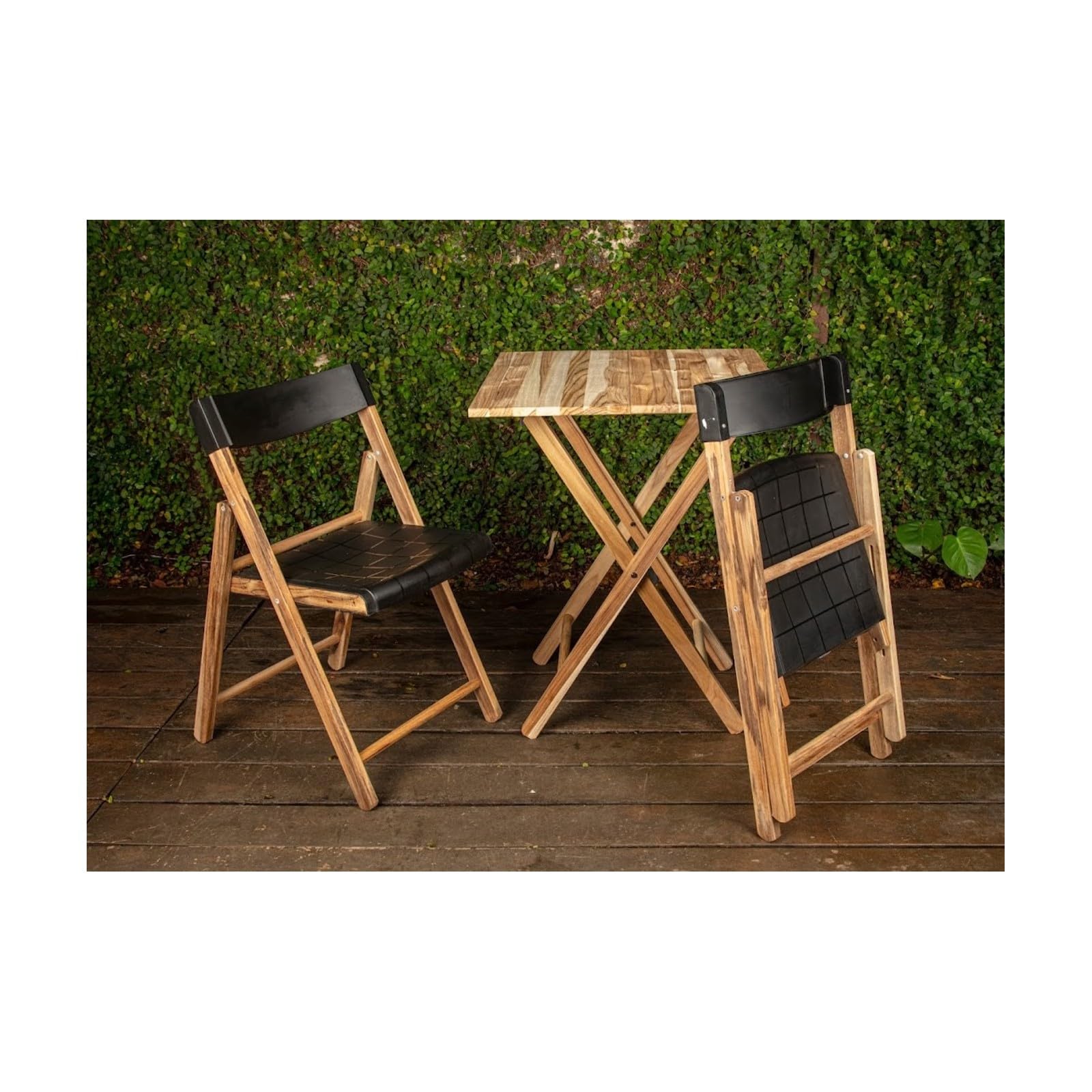 Tramontina - Table Pliante Teck 60x60cm