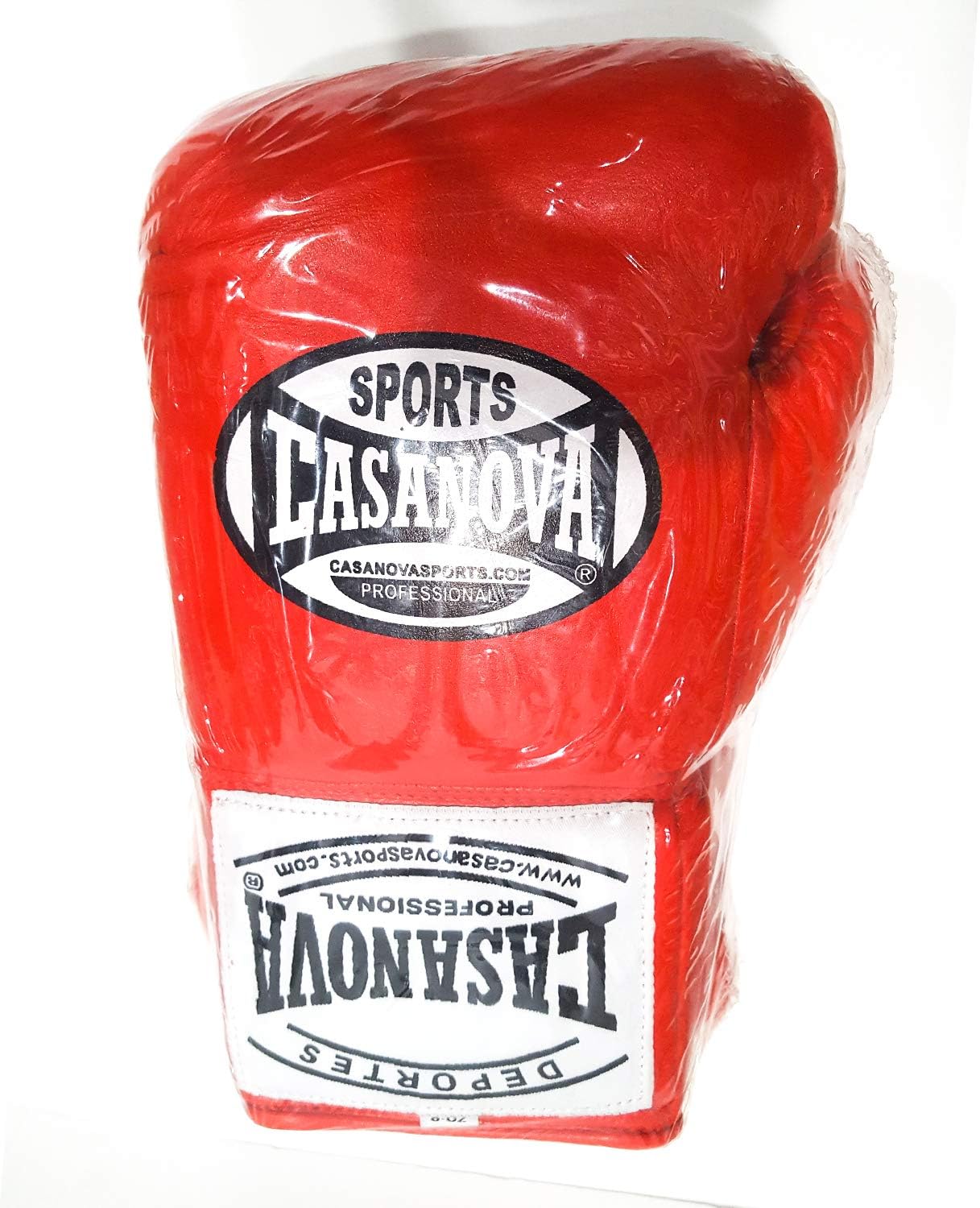 Casanova Boxing® Training LACE-UP Leather Boxing Gloves for Men and Woman - MMA, Kick Boxing, Muay Thai, Sparring, Heavy Bag Training (Red, 12 oz)