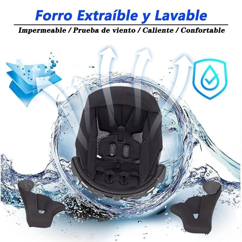 Bluetooth Cascos Modulares de Moto, Casco Abatible ECE Homologado, Casco Modular Integrado con Visera Solar Doble Antivaho y Forro Extraíble,Casco Cola Grande para Hombres Mujeres