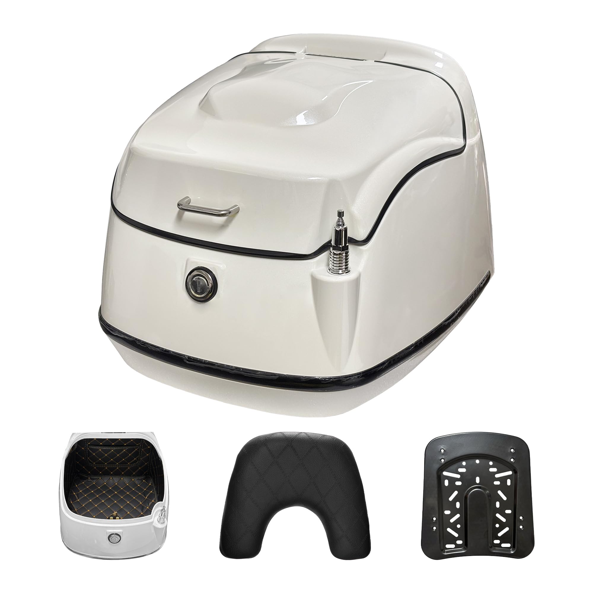 Amazon | JISYIWOWトップケース バイク リアボックス 38L大容量バイク