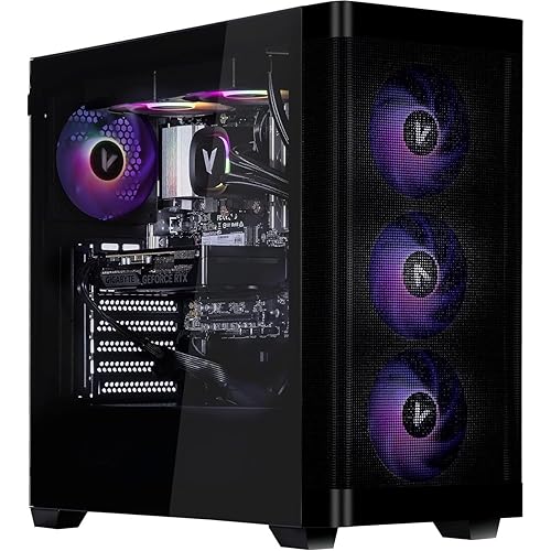 Velztorm Pilum Z2 Gaming Desktop PC (AMD Ryzen 7 5700X, GeForce RTX 5060, 32GB DDR4 RAM, 1TB PCIe SSD, 240mm Liquid Cooling, 750W Gold PSU, 4 Pre-Built ARGB Fans, Windows 11 Home)