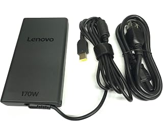 Lenovo 20V 8.5A 170W Yellow Slim Tip AC Adapter for Lenovo Yoga Pro 16 Aura Ai, Compatible P/N: ADL170SLC3B, SA11Q60442, 5A11Q60433.