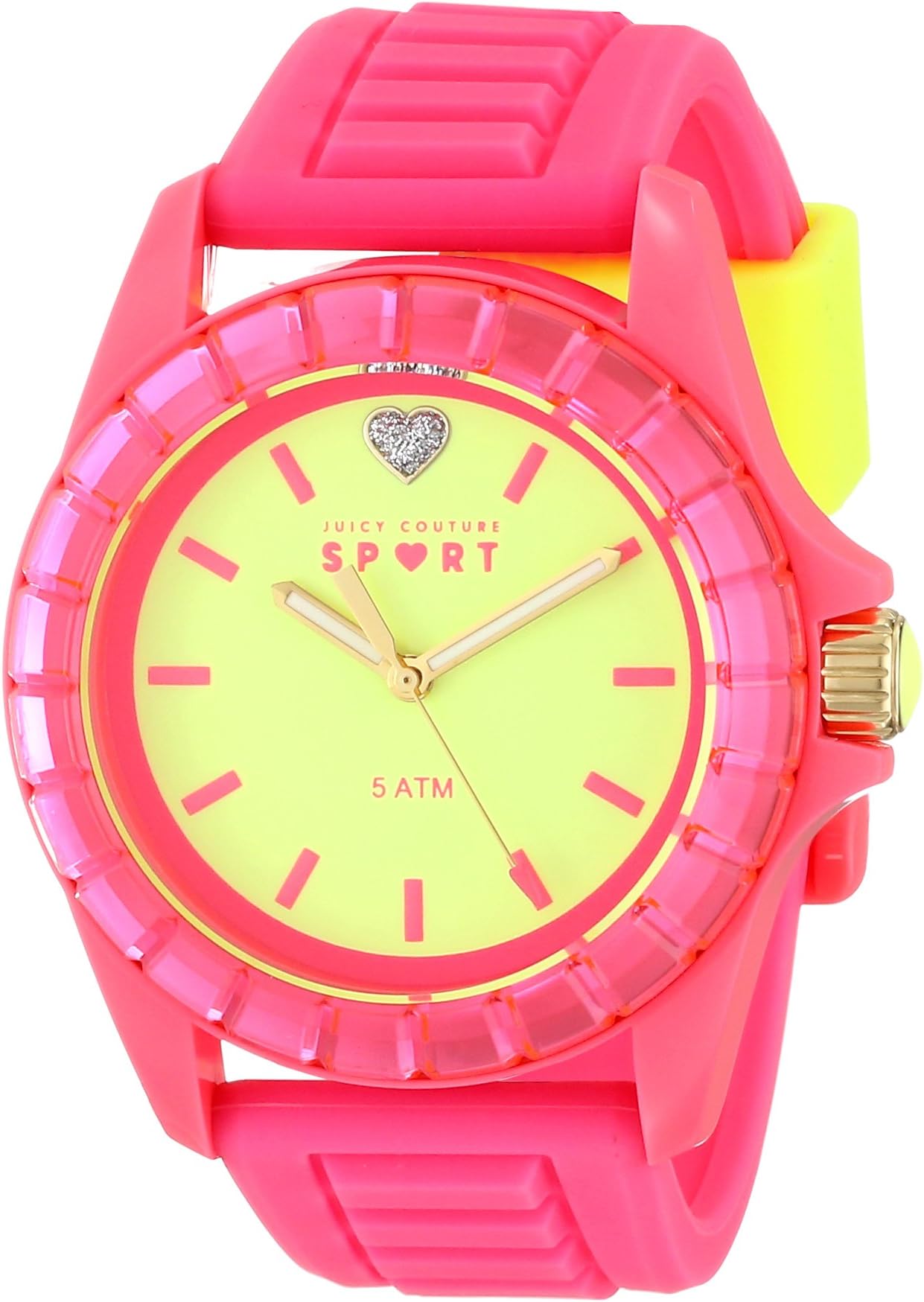 Juicy Couture Women's 1901113 Sport TR90 Pink Watch