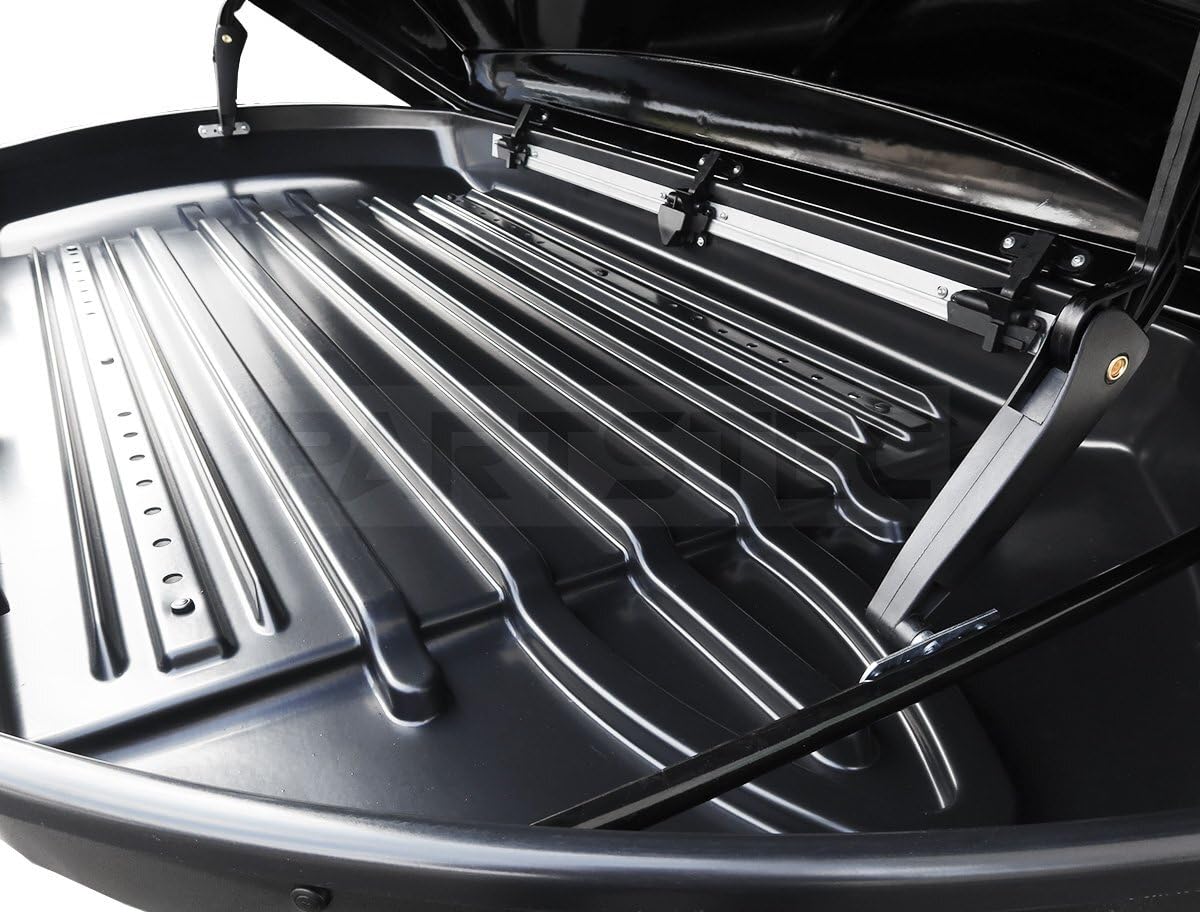 Amazon.co.jp: MOTOR POWER 薄型 ルーフボックス 250L ブラック 黒