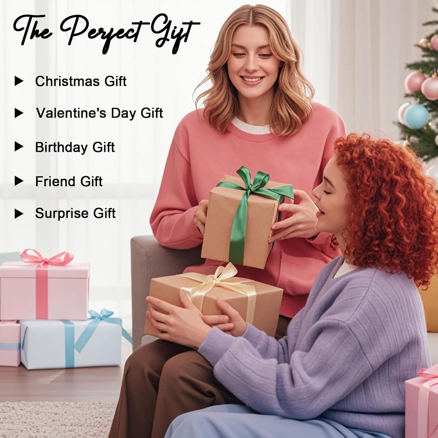 Personalized Custom Flannel Hooded Bathrobe for Women,Personalized Pajamas Jumpsuits Robes for Women with Furry Ears and Embroidered Text Name S-2XL - Image 6