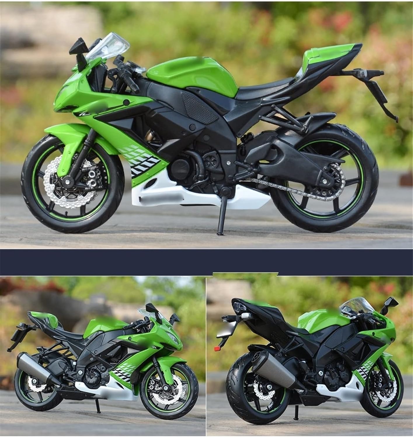 1:12に適合するカワサキに適合するニンジャZX-10Rダイキャスト
