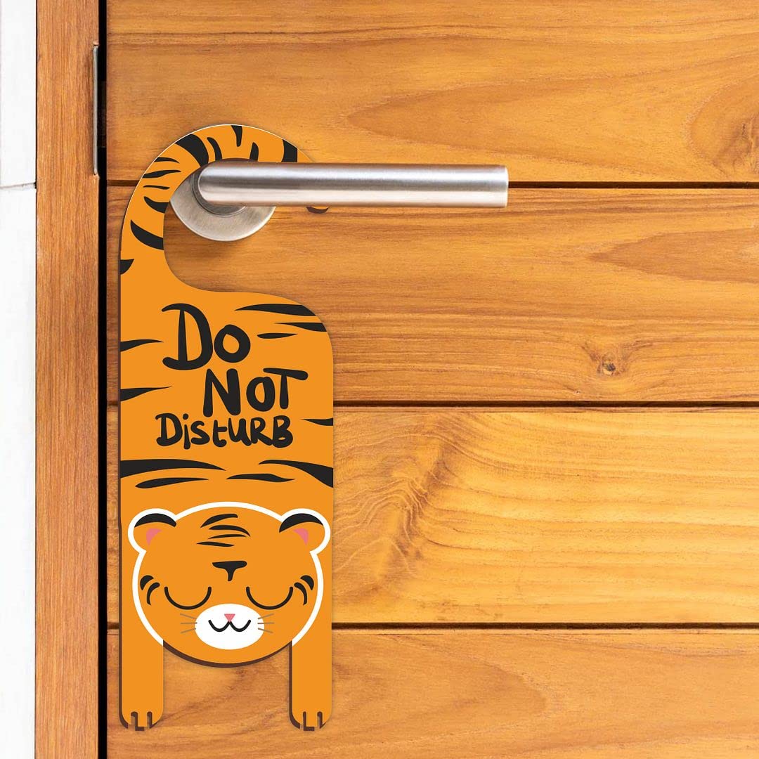 Art Plates 'Do Not Disturb' Door Hanger Sign - Bears Design By Dan Morris - View #3