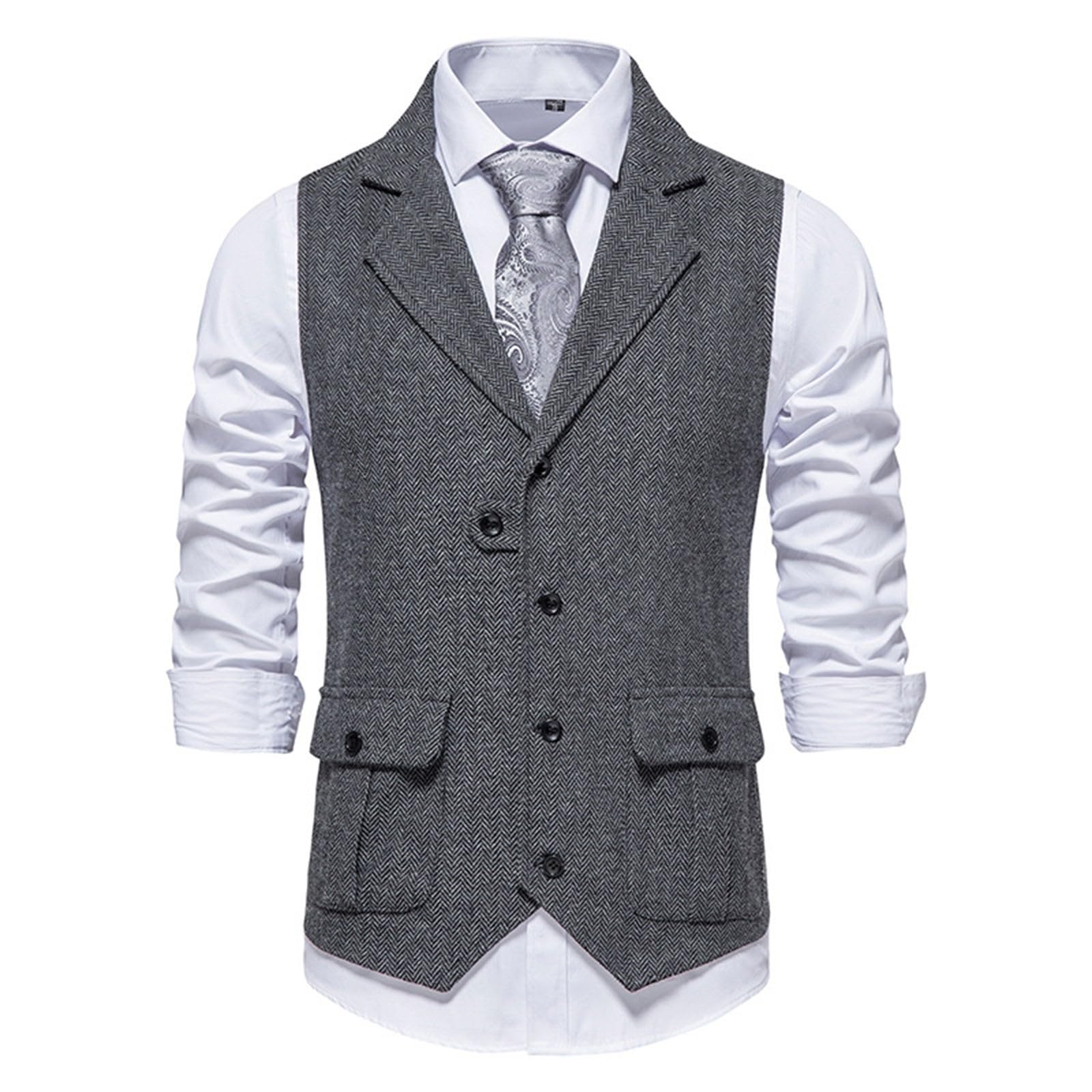 Gilet leggero da uomo, casual, da lavoro, slim fit, #NAME?