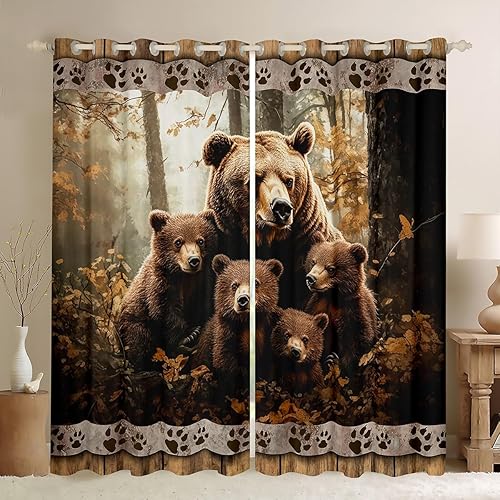 Miniatura 33 de Castle Fairy Cortina musical rústica para ventana, con impresión de instrumentos de bajo y guitarra, para decoración de dormitorio, cortinas de