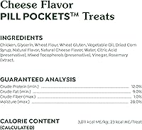Vista 6 de Greenies Bolsillos para pastillas para perros de tamaño grande, bolsa de golosinas para perros para medicamentos de cápsulas, sabor a queso, bolsa
